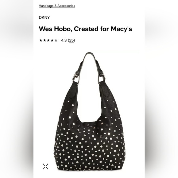 Dkny Handbags - *NEW* DKNY Wes Hobo Bag